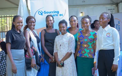 Q-Sourcing Servtec Uganda & Flip Africa at MUBS Connect to demystify job searching